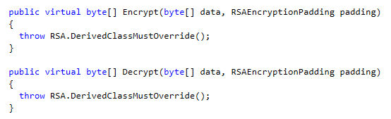 Encrypt and Decrypt methods in .NET C# RSA Class, Image by Dustin Moris Gorski